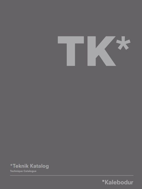 Kalebodur Teknik Katalog 2017